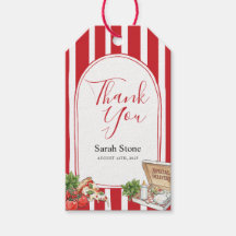 Special Delivery Italian Baby Shower Thank You