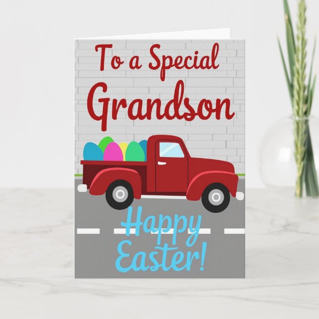 Special Delivery Truck Greeting Card Karte (Vorderseite)