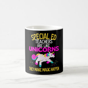 Special Ed Teachers Unicorn , Magical Unicorn Kaffeetasse
