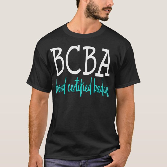 Special Education ABA Therapist Behavior Analyst B T-Shirt (Vorderseite)