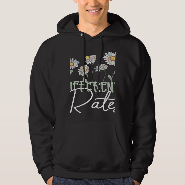 Special Education Teacher We All Grow at Different Hoodie (Vorderseite)