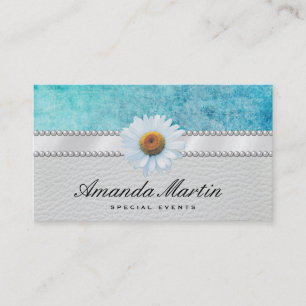 Special Events Classic Blue Grunge Visitenkarte