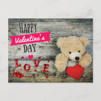 special for valentine day postkarte