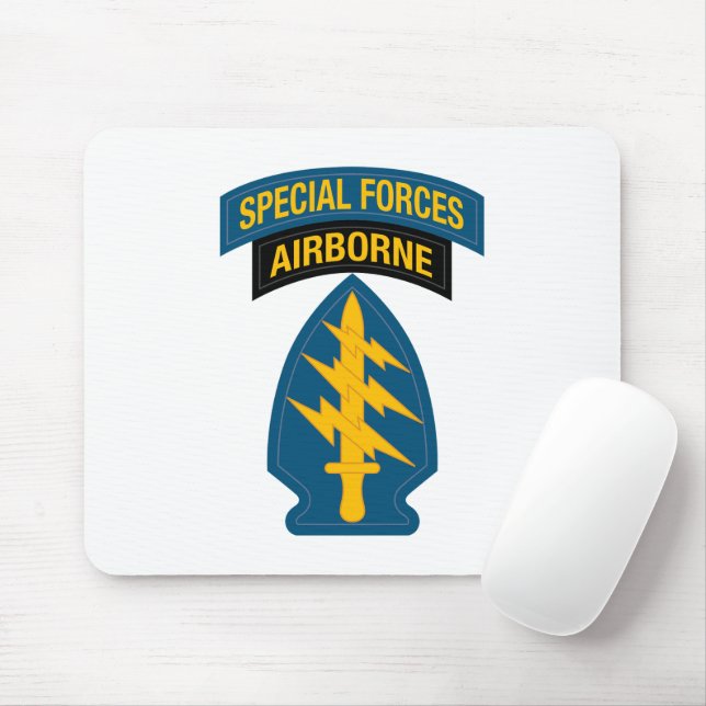 Special Forces-Abzeichen Airborne-Tab Mousepad (Mit Mouse)