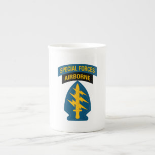 Special Forces-Abzeichen Airborne Tab Prozellantasse