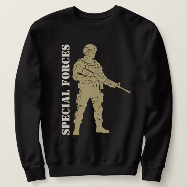 Special Forces - Elite Military Operator Sweatshirt (Design vorne)