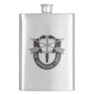 Special Forces SF De Oppresso Liber Flachmann