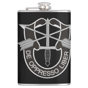 Special Forces SF De Oppresso Liber Flachmann