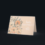 Special Friend Geburtstagskarte - Aquarellfarben-B Karte<br><div class="desc">Eine schöne Geburtstagskarte für einen besonderen Freund,  erstellt aus einem originellen Design von Sarah BeamisArt</div>