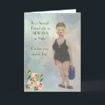 Special Friend immer in Style Glam Karte<br><div class="desc">Special Friend Immer in Style Glam Card - vielleicht mit einer Touch von Spaß und viel Aufrichtigkeit.</div>