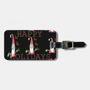Special Happy Holidays Ho Ho Ho Ink Sketch Santa G Gepäckanhänger
