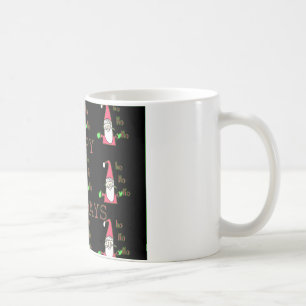 Special Happy Holidays Ho Ho Ho Ink Sketch Santa G Tasse