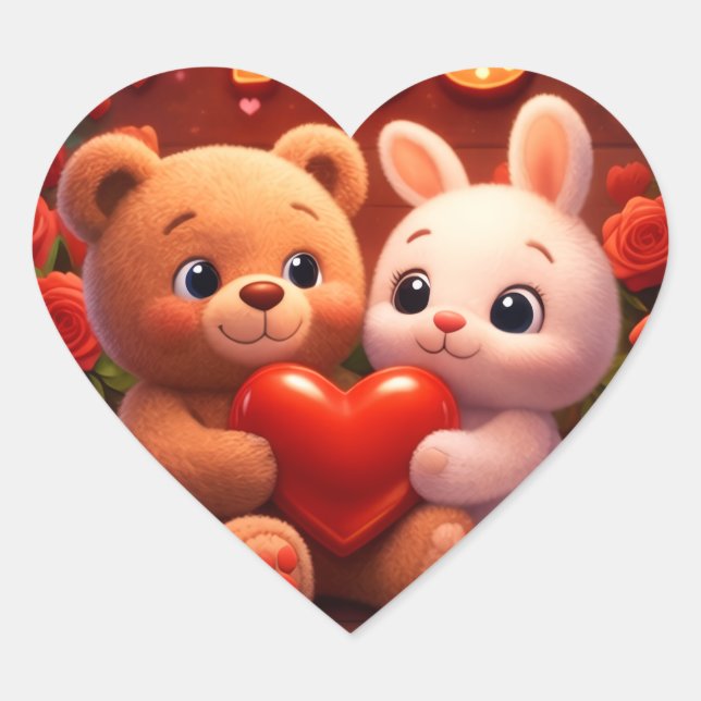 special Herz-Aufkleber (Vorderseite)