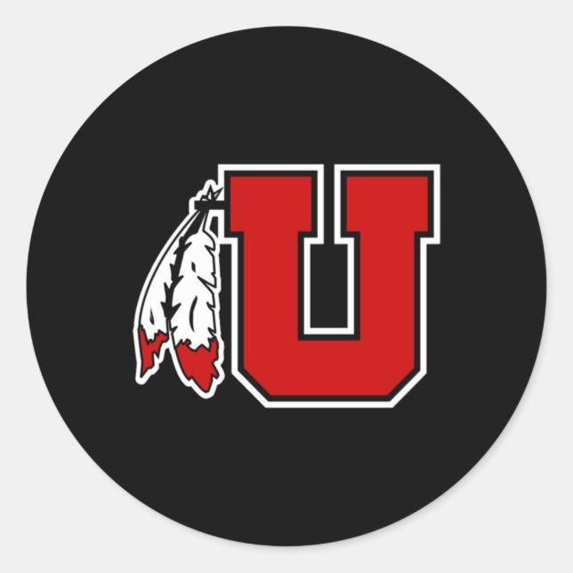 Special Logo Utah Utes Sticker  (Vorderseite)