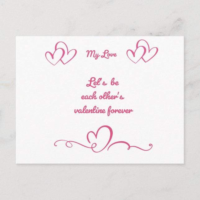 Special message for spacial one.....  postkarte (Vorderseite)