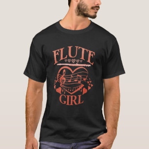 Special Musician Flutist Flute Player 3 T-Shirt