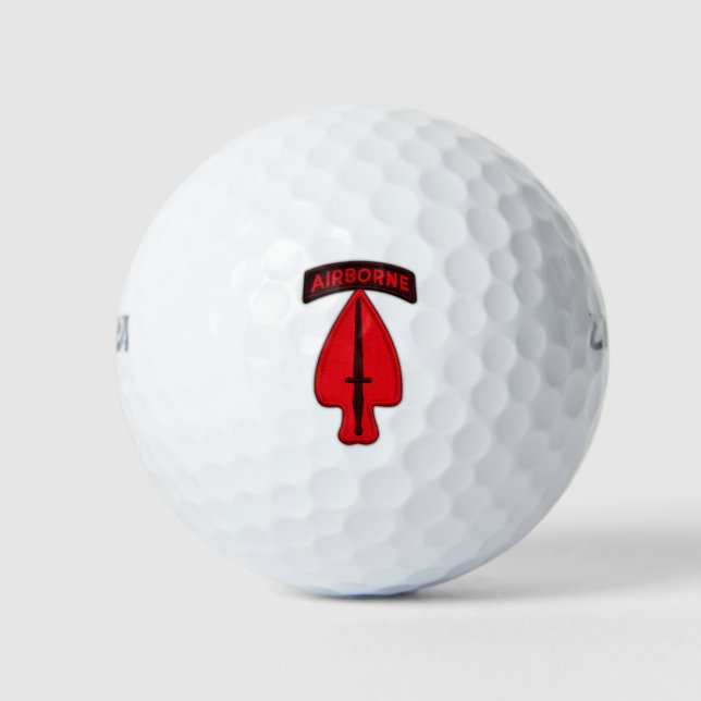Special ops usasoc soc sof veterans veterans veter golfball (Vorderseite)