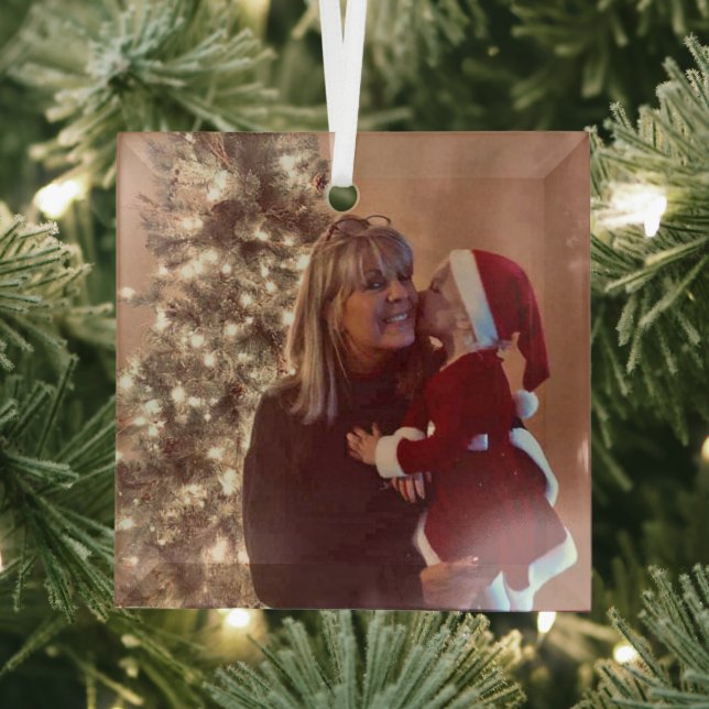 Special Order Carol and Lilly Glass Ornament (Insitu)