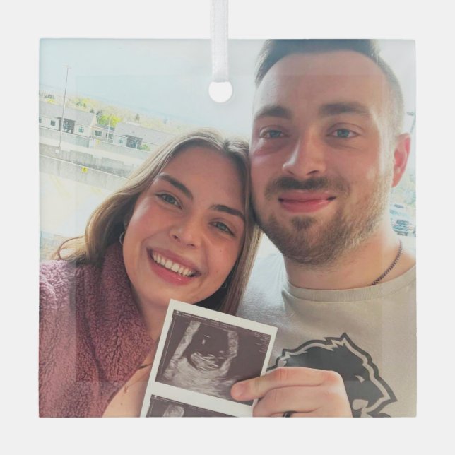 Special Order Dylan B Glass Ornament (Vorderseite)