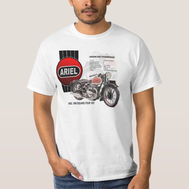*SPECIAL PRODUCT* ARIEL T-Shirt Quadrat-vier (Vorderseite)