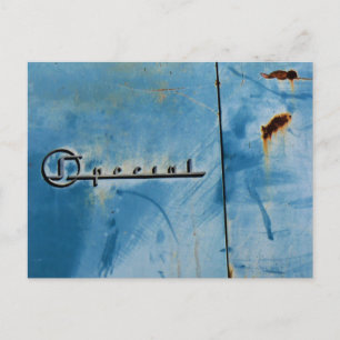"Special" - Rusty American Car Postkarte