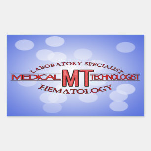 SPECIALIST LABRADOR MT HEMATOLOGIE MEDIZINTECHNOLO RECHTECKIGER AUFKLEBER