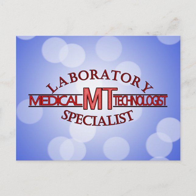SPECIALIST MT MEDICAL TECHNOLOGIST POSTKARTE (Vorderseite)
