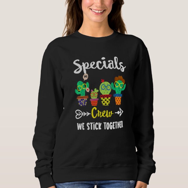 Specials Crew School Cactus Team Specials Lehrer Sweatshirt (Vorderseite)