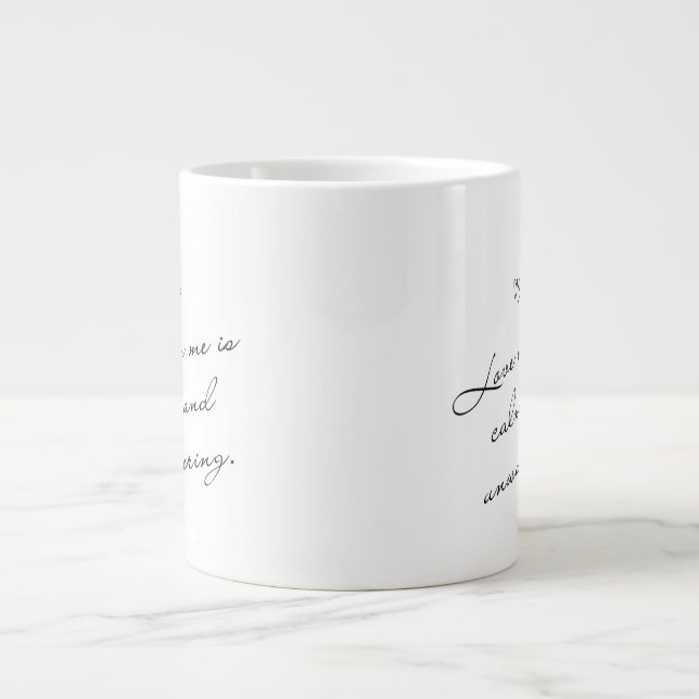 Specialty Mug Jumbo-Tasse (Vorderseite)