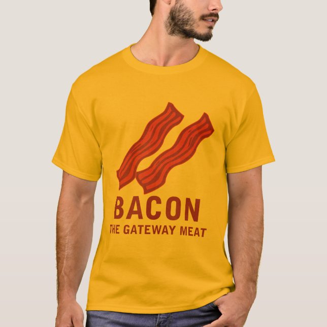 Speck, das Zugangs-Fleisch T-Shirt (Vorderseite)