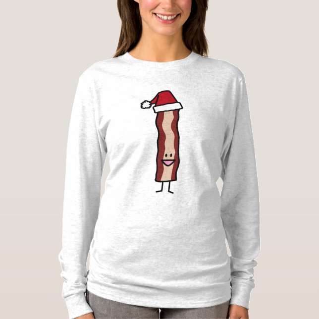 Speck, der ein Weihnachtsmannmütze-Weihnachten T-Shirt (Vorderseite)