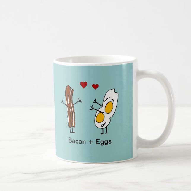 Speck + Eier Kaffeetasse (Rechts)