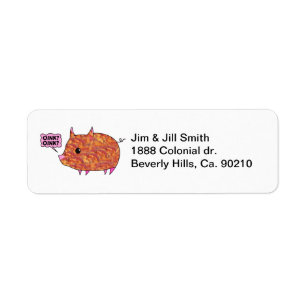 Speck eingewickeltes Piggy
