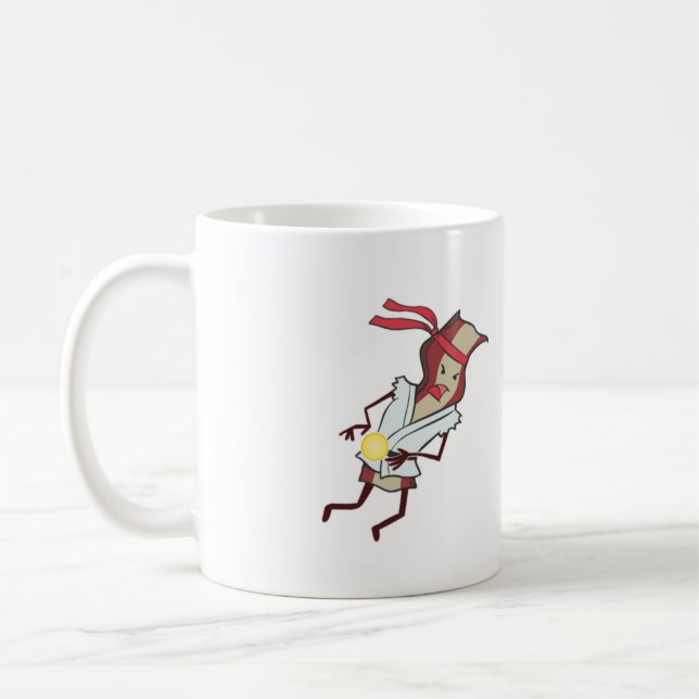 Speck gegen Wurst-Tasse Tasse (Links)
