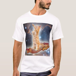 Speck-Katze im Raum T-Shirt