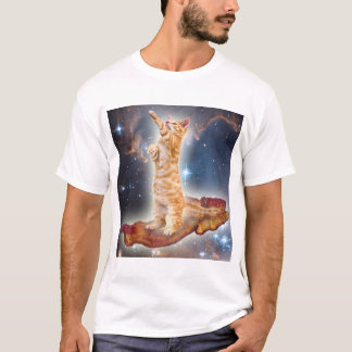 Speck-Katze im Raum T-Shirt