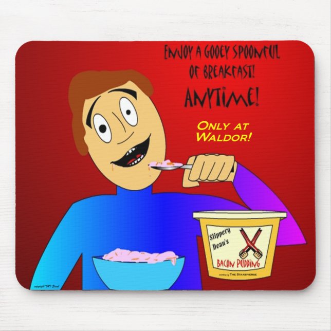 Speck-Pudding-Mausunterlage Mousepad (Vorne)