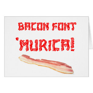 Speck-Schriftart 'Murica!