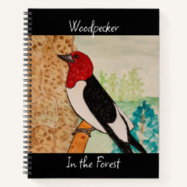 Specker im Waldschwarz Notizbuch