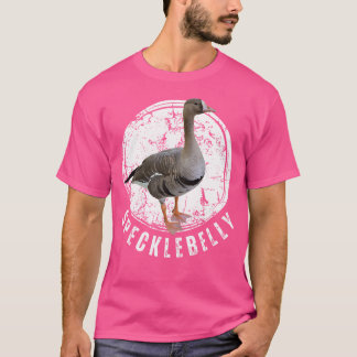 Specklebelgose Gänse Jagd Speck Weiße Front T-Shirt