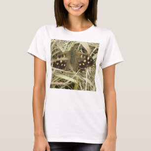 Speckling Wood Butterfly Ladys T Shirt