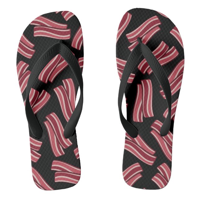 Speckstreifen-Muster Flip Flops (Fußbett)