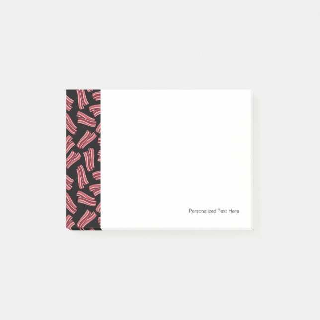 Speckstreifen-Muster Post-it Klebezettel (Vorderseite)