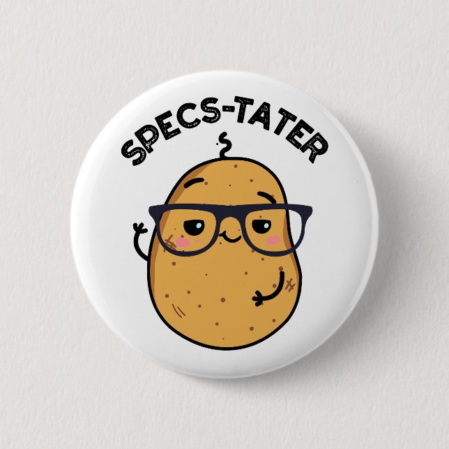 Specs tater Funny Picknick Button (Vorderseite)