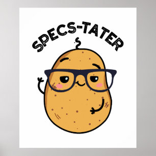 Specs tater Funny Picknick Poster