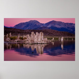 Spectacular Mono Lake In The Shadow Poster
