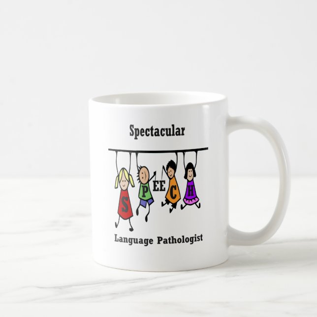 Spectacular Speech Language Pathologe Kids Tasse (Rechts)