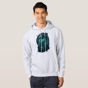 Spectral Coil Cyberpunk Schlange Dark Art Hoodie