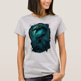 Spectral Coil Cyberpunk Serpent Dark Women's T-Shirt