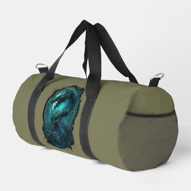 Spectral Coil Cyberpunk Serpent Duffel Bag Duffle Bag (Rechte Ecke)